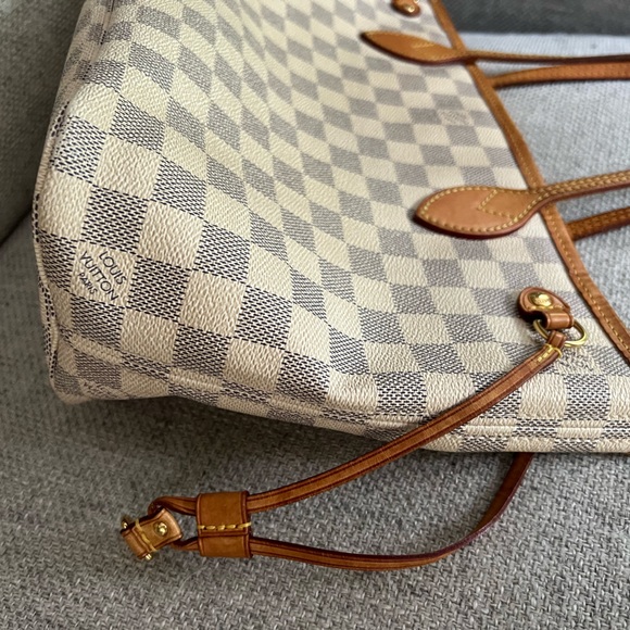 Louis Vuitton Neverfull PM bundle! Damier Azur - Picture 14 of 14